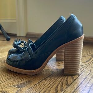 Swedish Hasbeens Tassel Loafers